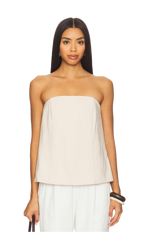 The Olivia Bustier Top in Neutral. - size XS (also in M, S)