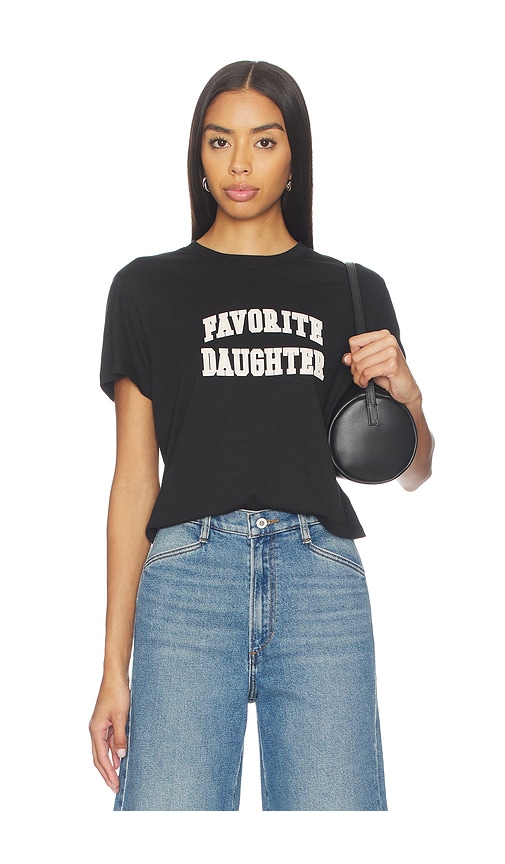 Favorite Daughter The Cropped Collegiate Tee