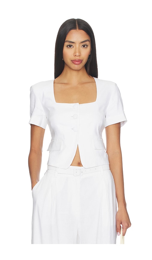 Favorite Daughter The Mayfair Linen Top