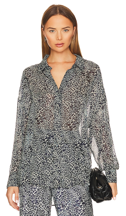 Favorite Daughter the Friday Shirt in Cheetah Print