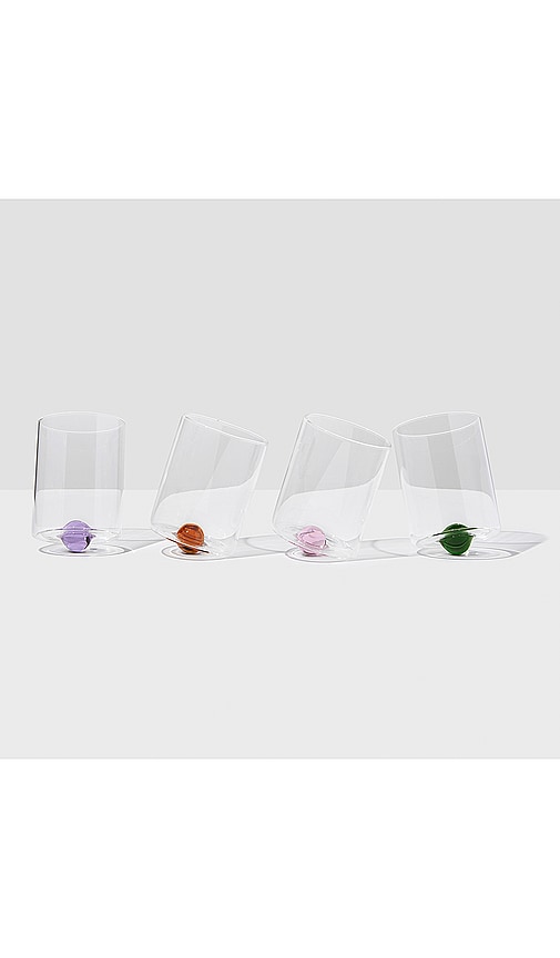 Shop Fazeek Balance Glasses Set Of 4 In N,a