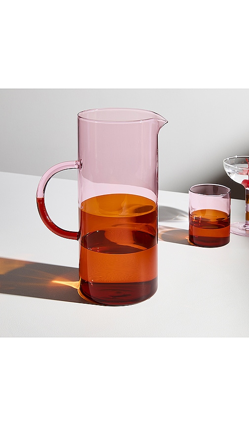 TWO TONE PITCHER