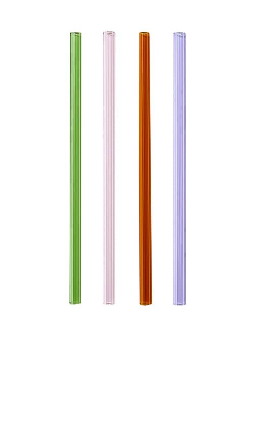 Fazeek Straws Set Of 4 In N,a
