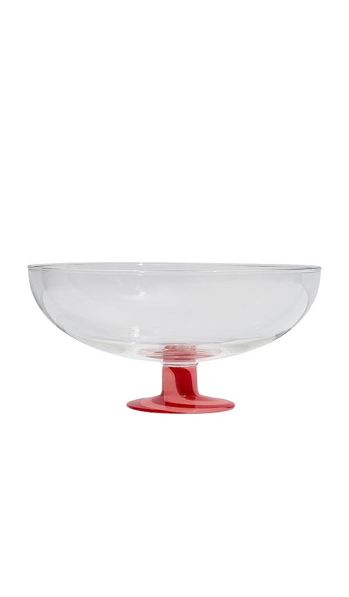Fazeek Swirl Salad Bowl in Red & Pink