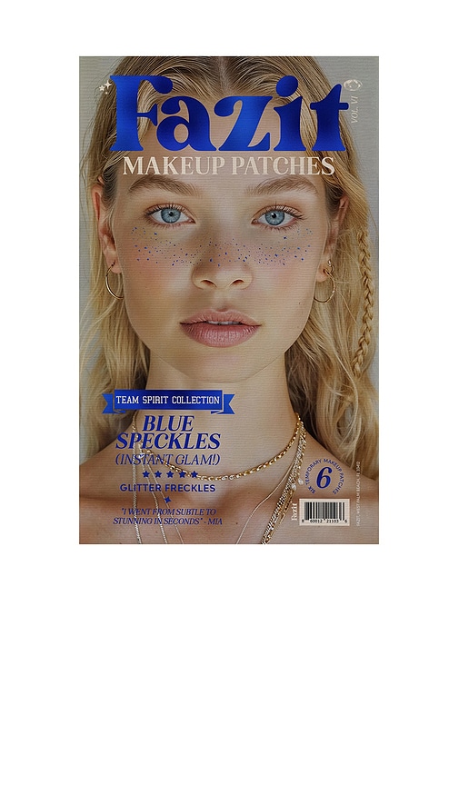 Fazit Beauty Speckles in Blue.