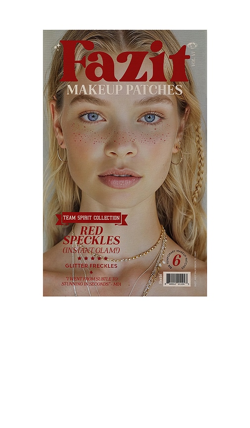 Fazit Beauty Speckles in Red.