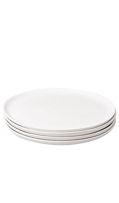 Fable The Dinner Plates Set Of 4 In Speckled White