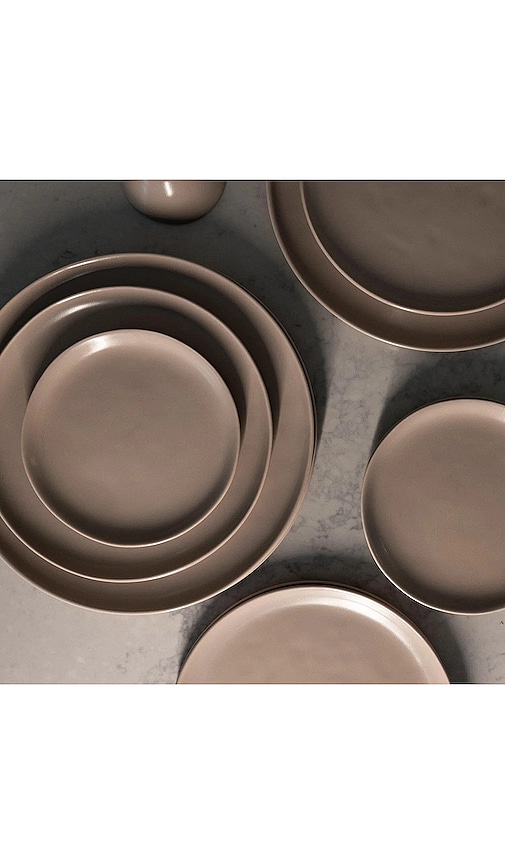  Fable Teller The Dinner Plates In Taupe. 