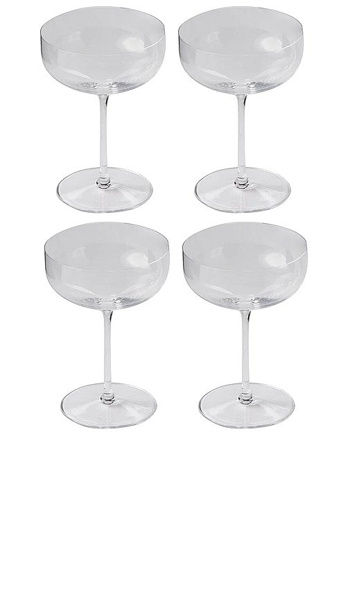 Fable The Coupe Glasses Set Of 4 In N,a