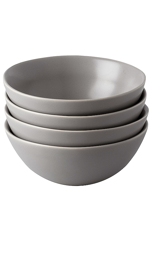 Fable The Breakfast Bowls Set Of 4 In 鸽灰色