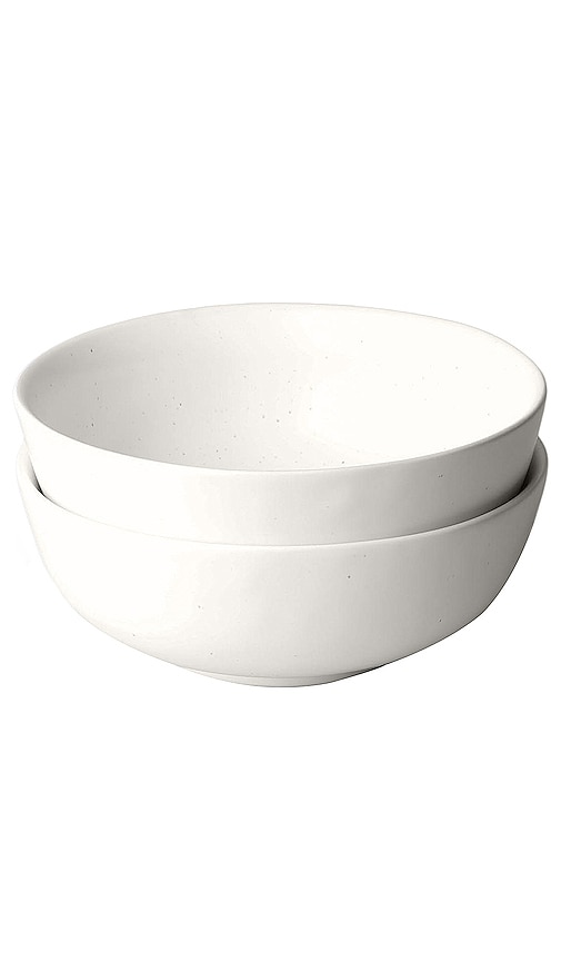Fable The Ramen Bowls Set Of 2 In Speckled White