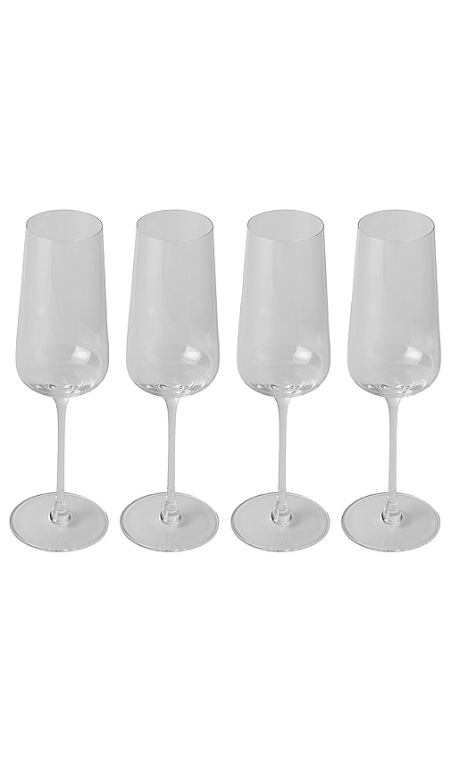 Fable The Flute Glasses Set Of 4 In N,a
