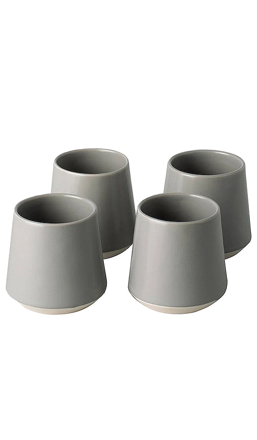 Fable The Cups Set Of 4 In 鸽灰色