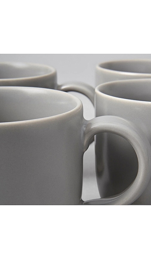 Shop Fable The Mugs Set Of 4 In 鸽灰色
