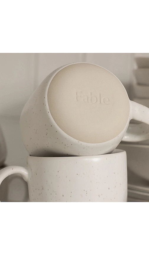  Fable The Mugs Set Of 4 In White. 