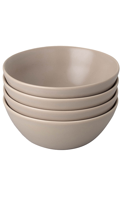 Fable The Breakfast Bowls Set of 4 in Taupe