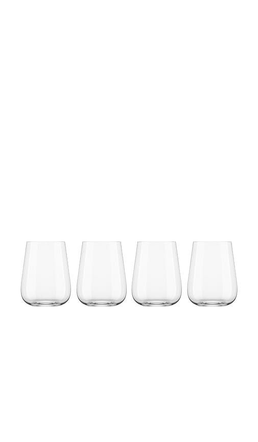 Fable Stemless Wine Glasses Pro In White