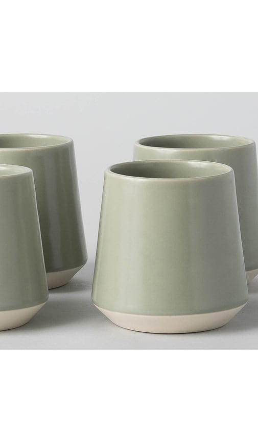 Fable Cups In Sage. 