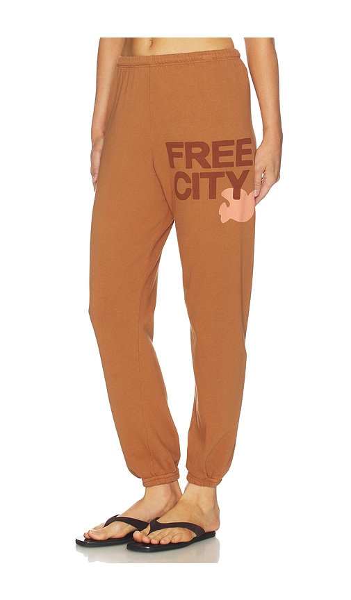  Free City Grosse Jogginghose Freecity In Cognac. Größe Xs. Also In S. 