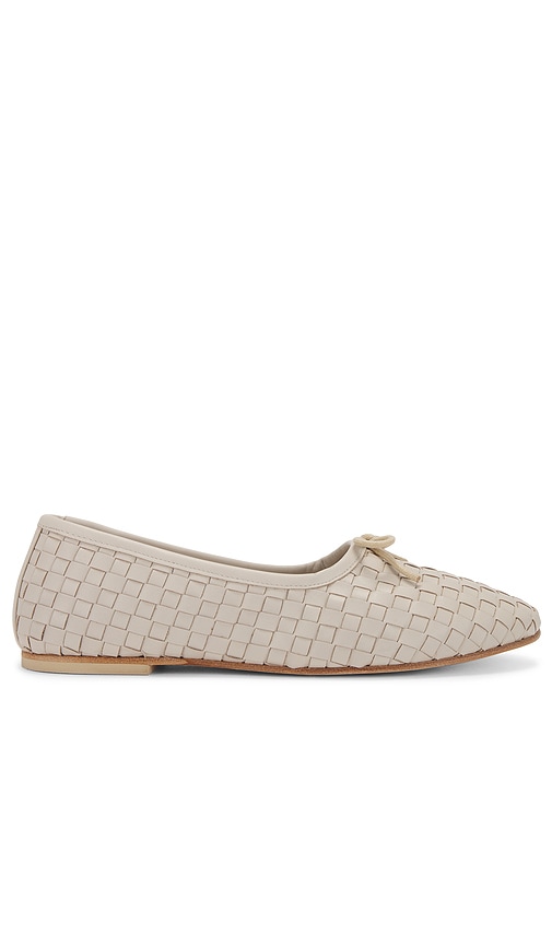 Shop Freda Salvador Roma Flat In Cream