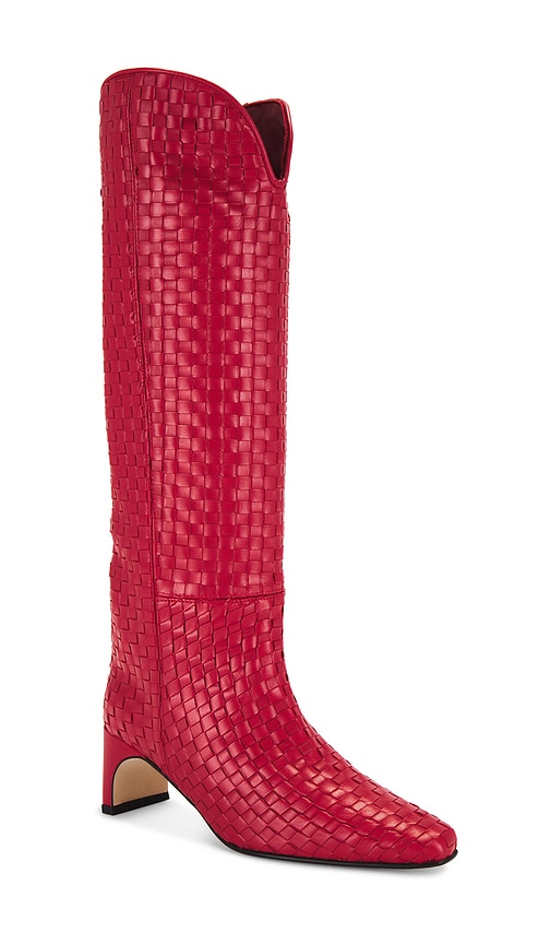 Shop Freda Salvador Lennox Boot In Red