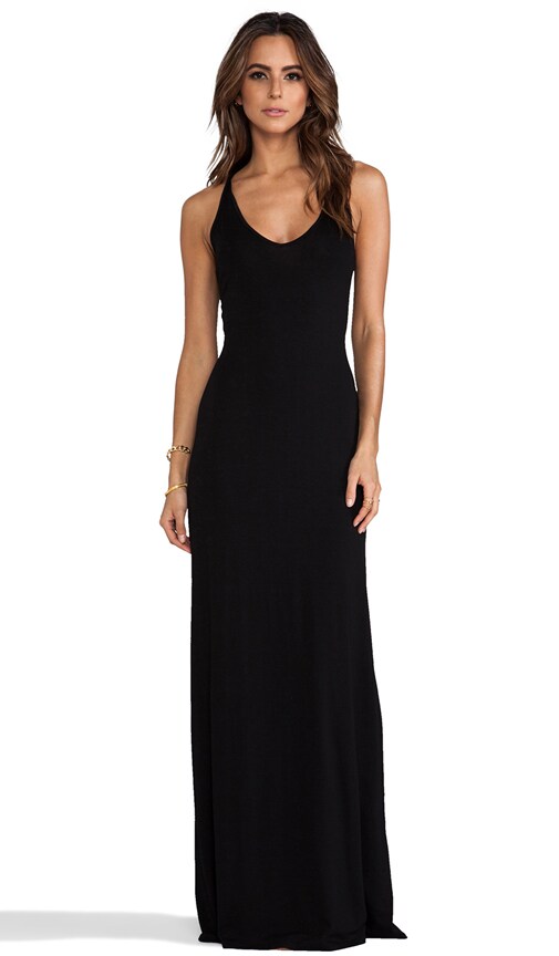 V Neck Maxi Dress