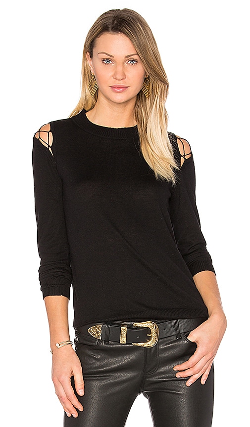 Feel the Piece Jordi Sweater in Black 