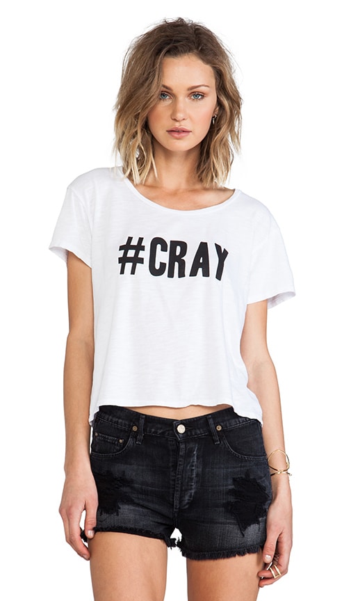 x Tyler Jacobs #CRAY Crop Tee
