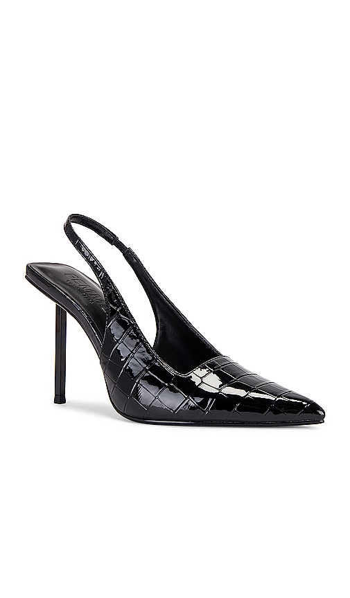 Shop Femme La G63 Slingback In Exotic Noir