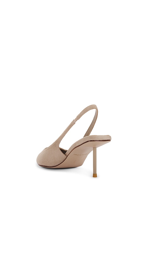  Femme La Pumps G55 Slingback In Tan. Größe 6. Also In 7. 