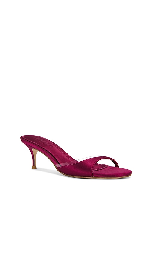 Femme La Capri Æ‹–éž‹ €“ Wine Satin. Űºç � 9 (also €“ 10, 11, 5, 6, 7, 8). In Animal Print