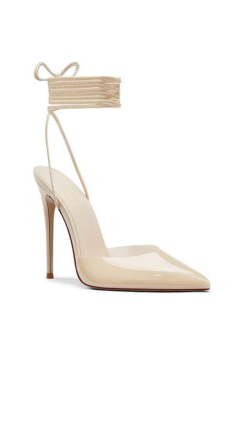 Femme La Luisa Lace Up Pump In Brown