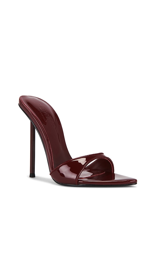Femme La Whiskey Slipper In Burgundy