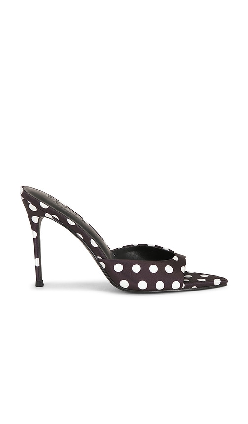FEMME LA Bella Slipper in Black & White. - size 10 (also in 6, 6.5, 7, 7.5, 8, 8.5, 9, 9.5)
