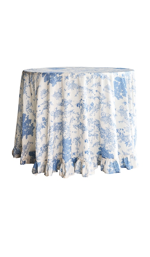 Friend of Mine NAPPE EN TOILE TOILE TABLECLOTH en Blue 120€
