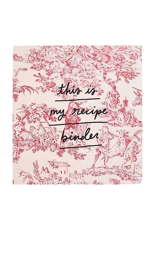 Friend of Mine Recipe Binder en Pink 54€