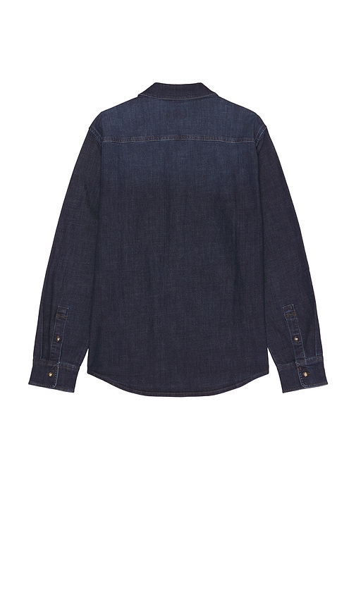 Shop Fair Harbor The Driftwood Denim Shirt In Blue