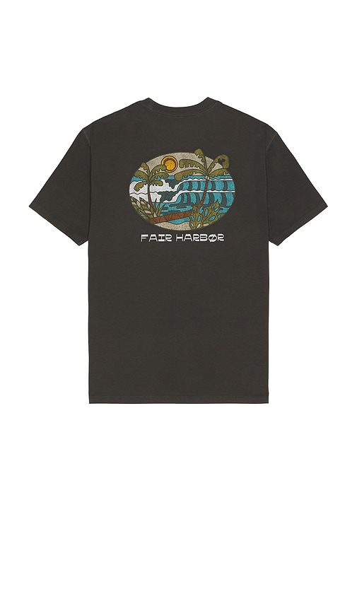The Saltaire Graphic Tee in Black. - size XL/1X (also in L, M, S)