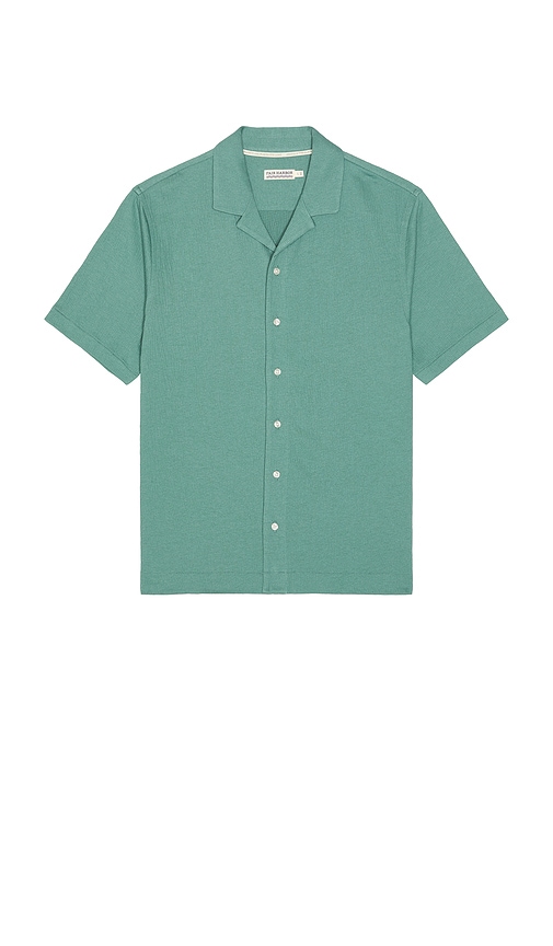 Babylon Camp Shirt in Green. - size L (also in XL/1X) - Fair Harbor - Modalova