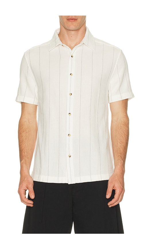 Fair Harbor Oasis Textured Short Sleeve Shirt
