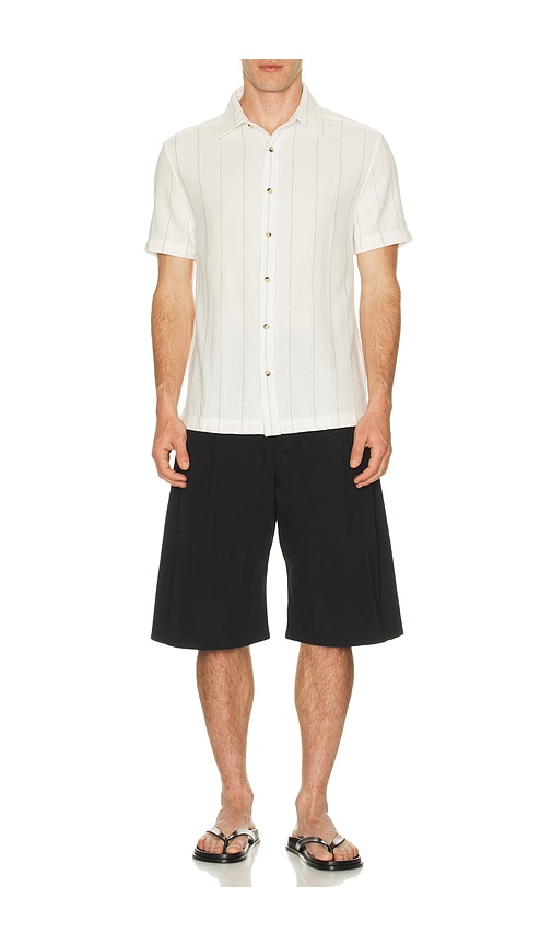  Fair Harbor Hemd In Cream. Größe S. Also In M, Xl/1x. 