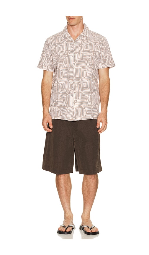  Fair Harbor Hemd In Brown. Größe S. Also In M, L, Xl/1x. 