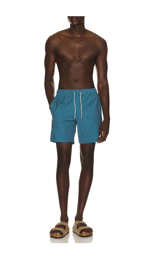  Fair Harbor Badehose In Blue. Größe S. Also In M, L, Xl/1x. 