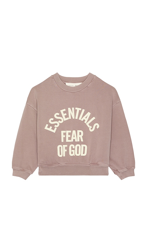 Fear of God ESSENTIALS Kids Campus 90's Crewneck Sweatshirt