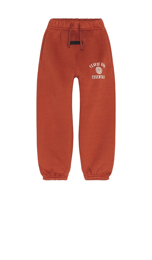 Fear of God ESSENTIALS Kids Essential Sweatpant in Crimson