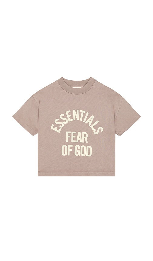 Fear of God ESSENTIALS T-SHIRT MANCHES COURTES CAMPUS 90S en Mauve Taille 67 Also en 23 45 90 €