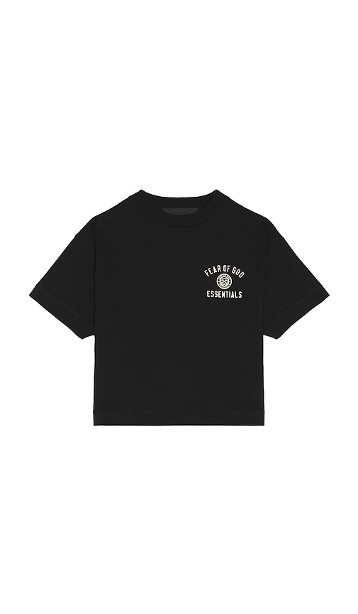 Fear of God ESSENTIALS Kids Crewneck Tee in Black