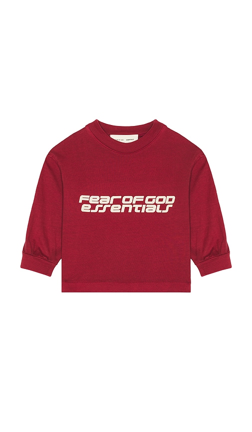 Fear of God ESSENTIALS Kids Long Sleeve Tee
