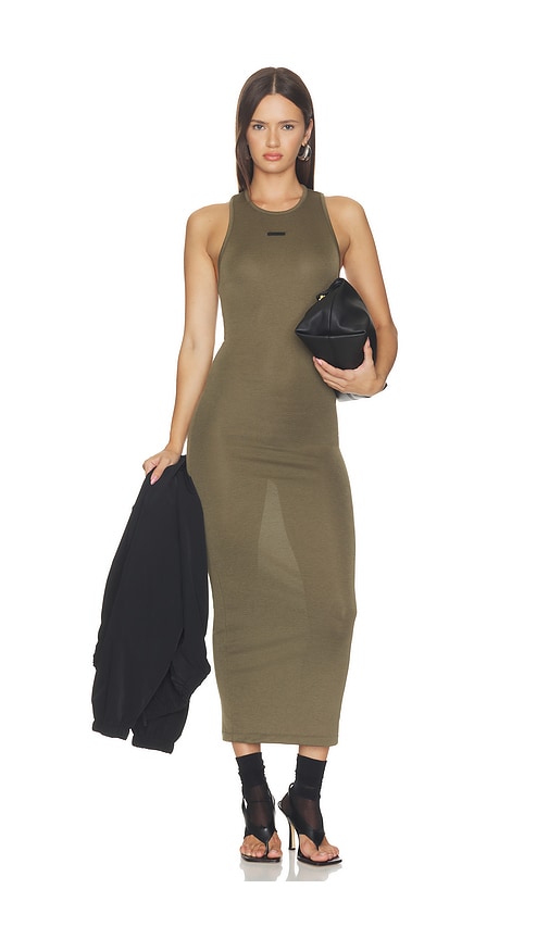 Soft Rib Racerback Dress