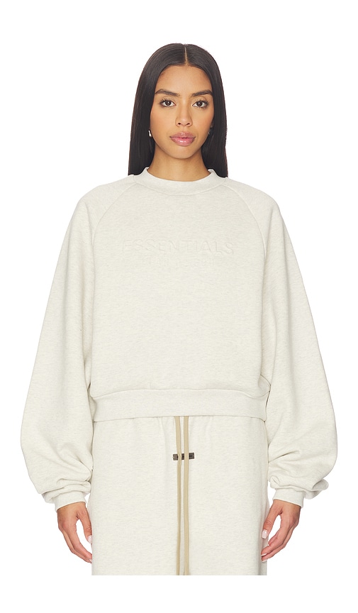 Essentials 90's Raglan Sweatshirt In White
